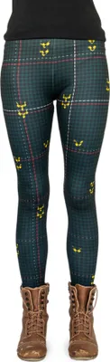 Produktbild von cosey - Business Line Leggings (Einheitsgröße) - Design Wald Karo