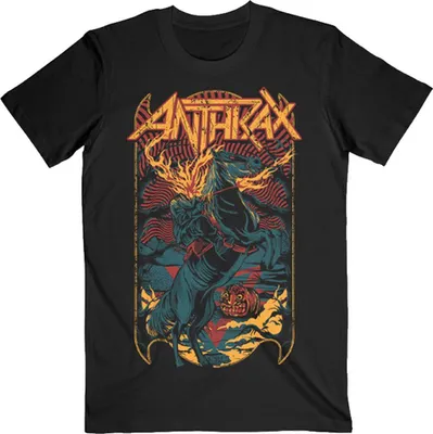 Obrázek produktu pro Anthrax - Tričko pro muže/dámy Uni RO14063 (S) (Black)