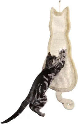 Produktbild von Krabplank aus Naturmaterial für Katzen, beige, 35 × 69 cm