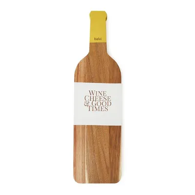 Produktbild von Balvi The Bottle Akazienholz-Käsebrett