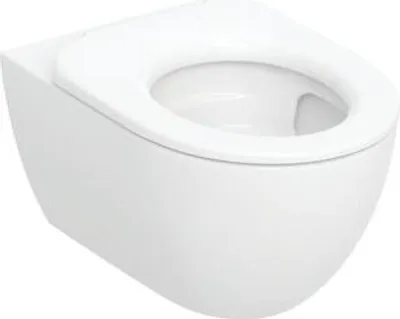 Zdjęcie produktu dla Geberit WC wiszące, zestaw głęboko spłukujący Acanto 36x38,5x53,5cm, 4,5 l, ges, w. ring, biały.