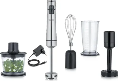 Produktbild von Severin SM 3775, Pürierstab, 0,7 l, 100 W, Schwarz, Edelstahl