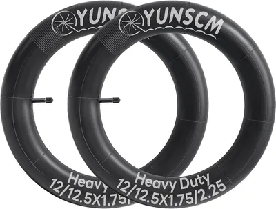 Produktbild von Fahrradschlauch 12 Zoll, 12x1,75-2,25, AV32mm Ventil, für Kinder- und Damenfahrräder