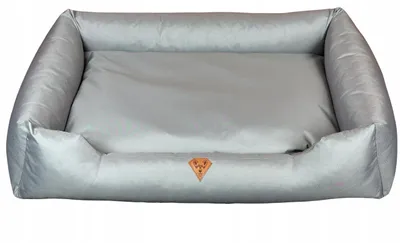 Produktbild von Hundebett 75x65 cm grau aus wasserabweisender Codura mit rutschfestem Boden