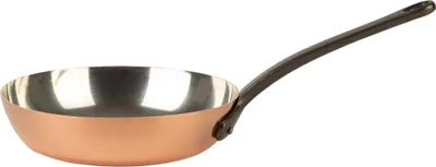 Produktbild von Cuisine Romefort | Kupferpfanne Ø 20 cm | verzinnt mit Gusseisengriff | Pfanne aus massivem Kupfer
