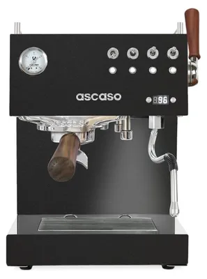 Image de Machine expresso Ascaso Steel Duo Plus Black&Wood – semi-professionnelle