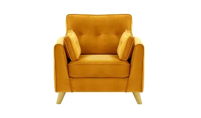 Produktbild von SLF24 - Sessel Magnus - Senf - Velluto 8