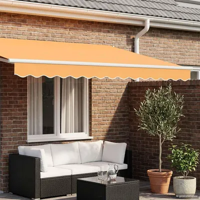 Productafbeelding van Maison Exclusive - Reservewiel voor zonnescherm, geschikt voor een breedte van 4 meter, polyester