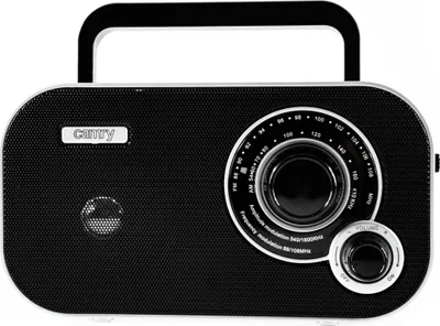 Produktbild von Camry CR 1140b přenosné analogové rádio v šedé barvě