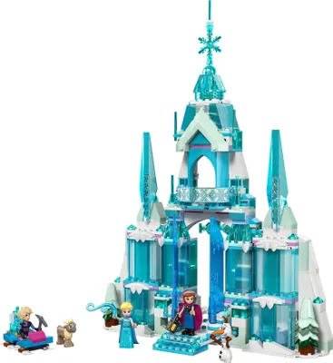 Productafbeelding van LEGO ǀ Disney Frozen: Elsa's Winterpaleis, bouw- en speelset voor kinderen met een modelpaleis en de minifiguren Elsa en Anna, een cadeau voor meisjes, jongens en fans van de film vanaf 6 jaar. (Productnummer: 43244)