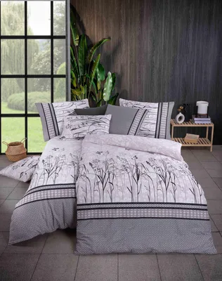 Productafbeelding van Renforce beddengoedset, 2-delig, Tamara, 135 x 200 cm, 80 x 80 cm