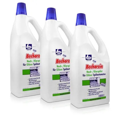 Produktbild von Dr. Becher Becharein Nach-/Klarspüler für Gläser Spülautomaten 2L (3er Pack)