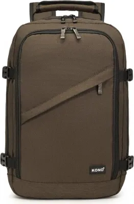 Produktbild von Handgepäck Rucksack 40x30x20 für Ryanair & Wizz Air, Kabinenrucksack, Flugzeug Rucksack, Underseat Bag, Reiserucksack - Expander