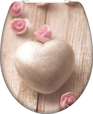 Produktbild von Deska sedesowa SCHÜTTE z mechanizmem cichego domykania ROMANTIC Duroplast Printed