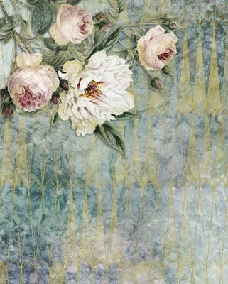 Immagine prodotto di Sanders & Sanders fotomurale fiori colorata 200 x 250 cm
