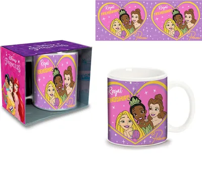 Produktbild von Disney Princess Keramiktasse - Friendship (320 ml)