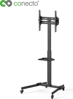 Produktbild von conecto CC50789 TV Standfuß für LCD/LED/Plasma Bildschirme von 81-140 cm (32-55 Zoll) schwarz