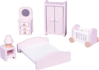 Produktbild von Puppenhaus Zubehör Schlafzimmer, Sky Blue, Lelin, L50123