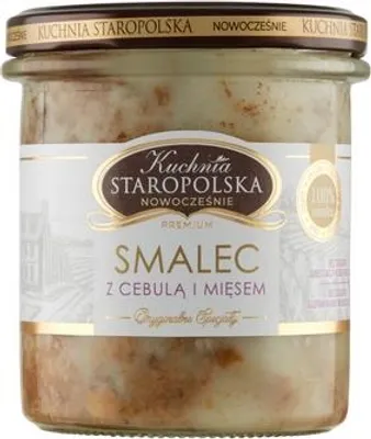 Zdjęcie produktu dla Kuchnia Staropolska. Smalec z boczkiem 260g.