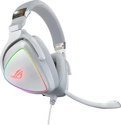 Produktbild von ASUS ROG Delta White Edition Kopfhrer Kabelgebunden Kopfband Gaming USB Typ-C Wei