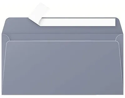 Produktbild von Clairefontaine Umschlag DL Pollen 120g koalagrau