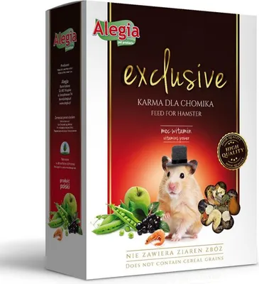 Zdjęcie produktu dla Alegia - Exclusive karma dla chomika 300g Alegia