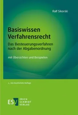 Obrázek produktu pro Basiswissen Verfahrensrecht - Das Besteuerungsverfahren nach der Abgabenordnung