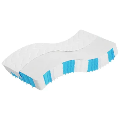 Image de Matelas à ressorts ensachés dureté moyenne 90x200 cm