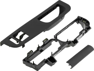 Immagine prodotto di Set maniglie anteriori sinistra + set base compatibile con VW Golf 4, Bora, Sharan, G