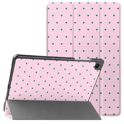 Produktbild von imoshion Design Trifold Klaphülle Samsung Galaxy Tab A11 Plus / A9 Plus - Happy Dots