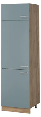 Obrázok produktu pre Vysoká skriňa Vicco R-Line Modrošedá/Dub Goldkraft 60 cm, Model 63209