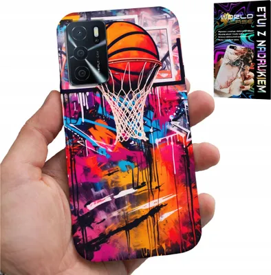 Image de Coque pour Oppo A16 / A16S / A54S - Basketball Nba Street Graffiti Basket Fan