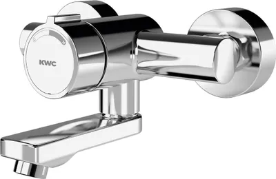 Produktbild von KWC AR Wandbatterie, F3, hydr., Mischer, Schwenkauslauf, 220 mm, 6l