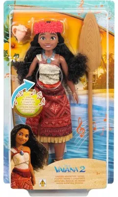 Image de Poupée vaiana 2 qui chante + 1 accessoire - poupée mannequin - disney princesse - mattel - jbt62