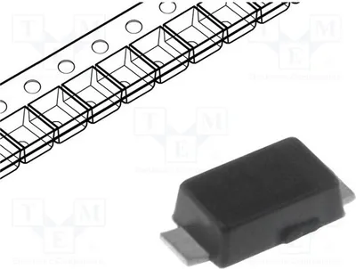 Productafbeelding van 5x Diode: TVS 5%, 200W, 8,2A, 16,7÷18,5V, bidirectioneel, SMF, SMF15CA, transistors bidirectioneel