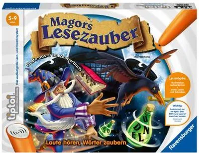 Produktbild von Ravensburger 00511 - tiptoi®: Magors Lesezauber (ohne Stift)