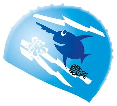 Image de Beco -sealife® Bonnet de bain | Silicone | Bleu