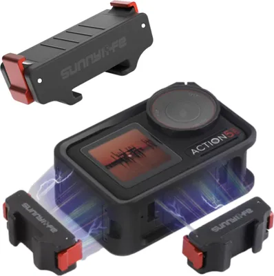 Produktbild von Magnetischer Adapter mit Schnellverschluss und Kaltschuhhalterung für DJI Osmo Action 5 PRO / 4 / 3