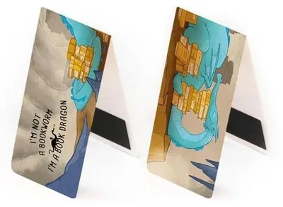 Produktbild von Magnetisches Lesezeichen – Book Dragon – Molom