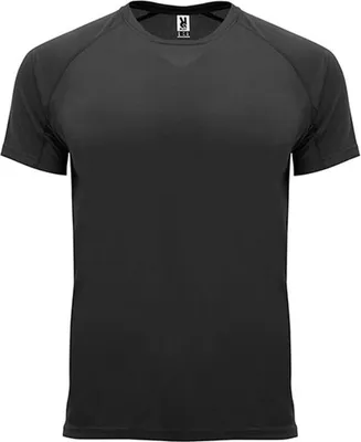 Immagine prodotto di Roly Sport CA0407 | T-shirt Bahrain con maniche raglan - Colore: Nero 02 - Taglia: XL