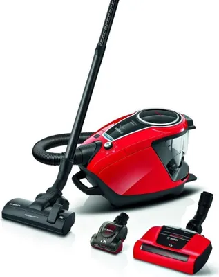 Produktbild von Bosch Bgs7Pet Proanimal Stofzuiger Zonder Zak 700W Zwart/Rood
