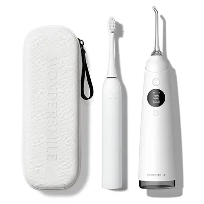 Produktbild von Wondersmile Schallzahnbürste PRO - SparSet mit Munddusche - für optimale Zahn- & Zahnfleischpflege - 100 Tage risikofrei testen