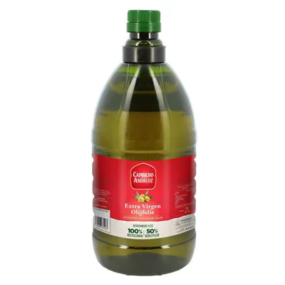 Image de Caprico Andaluz, huile d'olive extra vierge, bouteille en PET de 2000 ml (huile d'olive extra vierge)