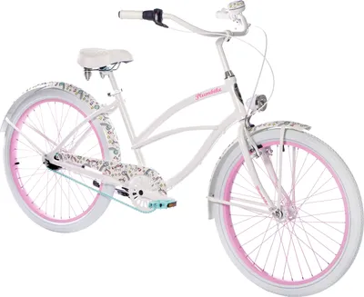 Produktbild von Plumbike La Donna Stadtfahrrad Damen 26" 7-Gang - Weiß