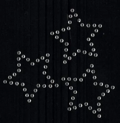 Produktbild von KLEIBER Strass-Applikation "3 Sterne" 55 x 55 mm