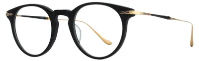 Produktbild von Matsuda M2056 MATTE BLACK - BRUSHED GOLD 47/22/145 Damenbrillen Brillen