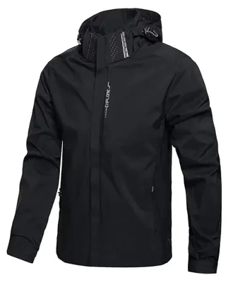Produktbild von Wasserfeste Regenjacke für Herren mit Kapuze