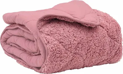 Produktbild von vidaXL Ganzjahresbettdecke Gepolstert Rosa 220 x 260 cm