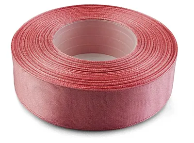 Productafbeelding van Satinband Koralle 25 mm x 32 m voor decoratie en verpakking