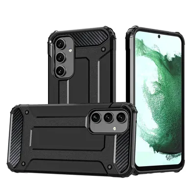 Produktbild von König Design Hülle kompatibel mit Kunststoff Soft Handyhülle - Handy Case Schwarz